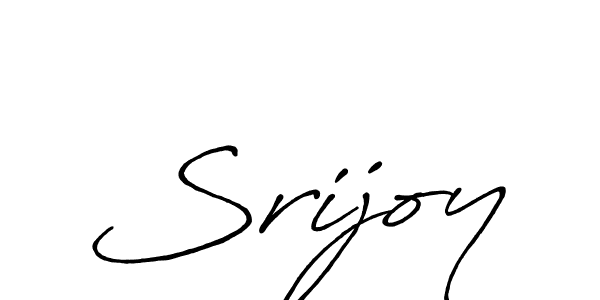 Srijoy stylish signature style. Best Handwritten Sign (Antro_Vectra_Bolder) for my name. Handwritten Signature Collection Ideas for my name Srijoy. Srijoy signature style 7 images and pictures png