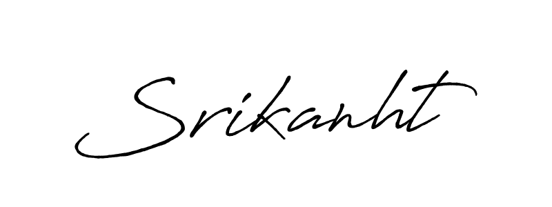 How to Draw Srikanht signature style? Antro_Vectra_Bolder is a latest design signature styles for name Srikanht. Srikanht signature style 7 images and pictures png