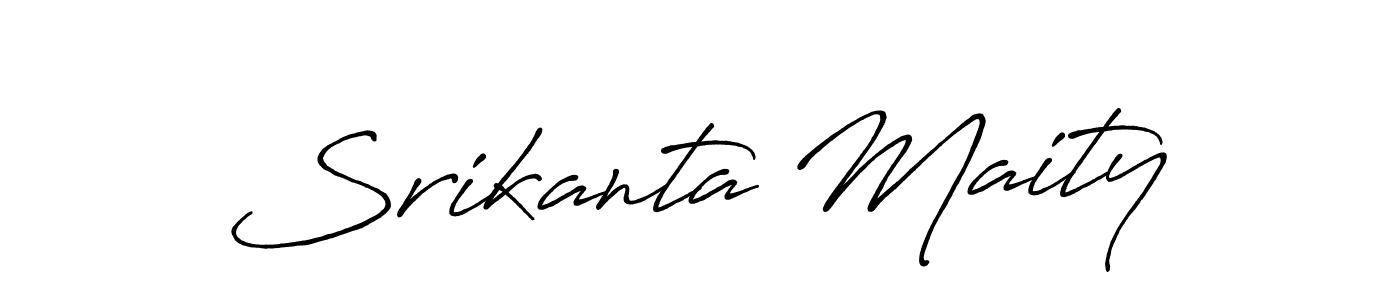 Once you've used our free online signature maker to create your best signature Antro_Vectra_Bolder style, it's time to enjoy all of the benefits that Srikanta Maity name signing documents. Srikanta Maity signature style 7 images and pictures png