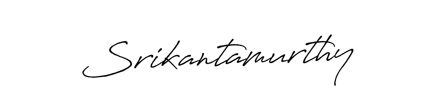 Make a beautiful signature design for name Srikantamurthy. Use this online signature maker to create a handwritten signature for free. Srikantamurthy signature style 7 images and pictures png