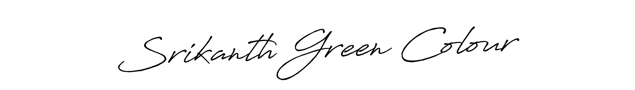 You can use this online signature creator to create a handwritten signature for the name Srikanth Green Colour. This is the best online autograph maker. Srikanth Green Colour signature style 7 images and pictures png
