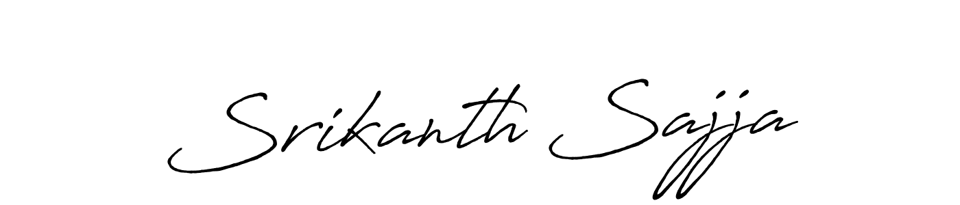 Also You can easily find your signature by using the search form. We will create Srikanth Sajja name handwritten signature images for you free of cost using Antro_Vectra_Bolder sign style. Srikanth Sajja signature style 7 images and pictures png