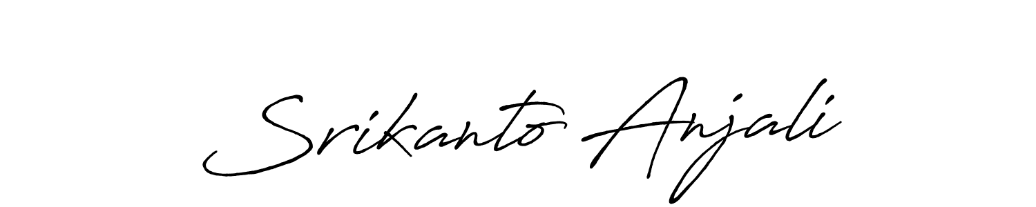 Also You can easily find your signature by using the search form. We will create Srikanto Anjali name handwritten signature images for you free of cost using Antro_Vectra_Bolder sign style. Srikanto Anjali signature style 7 images and pictures png