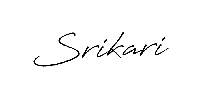 Also we have Srikari name is the best signature style. Create professional handwritten signature collection using Antro_Vectra_Bolder autograph style. Srikari signature style 7 images and pictures png