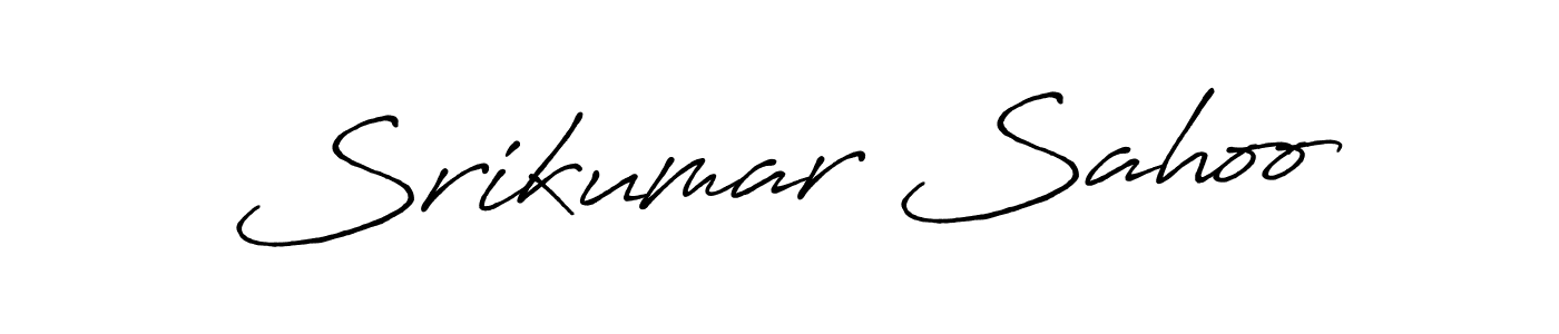 Srikumar Sahoo stylish signature style. Best Handwritten Sign (Antro_Vectra_Bolder) for my name. Handwritten Signature Collection Ideas for my name Srikumar Sahoo. Srikumar Sahoo signature style 7 images and pictures png