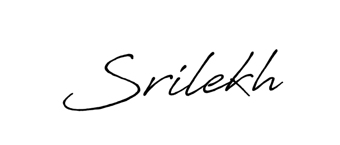 Design your own signature with our free online signature maker. With this signature software, you can create a handwritten (Antro_Vectra_Bolder) signature for name Srilekh. Srilekh signature style 7 images and pictures png