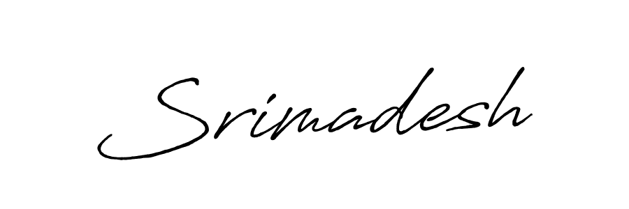 Make a beautiful signature design for name Srimadesh. Use this online signature maker to create a handwritten signature for free. Srimadesh signature style 7 images and pictures png
