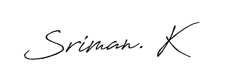 Here are the top 10 professional signature styles for the name Sriman. K. These are the best autograph styles you can use for your name. Sriman. K signature style 7 images and pictures png