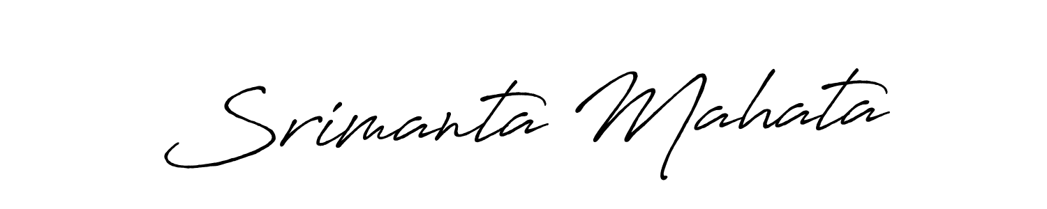 Similarly Antro_Vectra_Bolder is the best handwritten signature design. Signature creator online .You can use it as an online autograph creator for name Srimanta Mahata. Srimanta Mahata signature style 7 images and pictures png