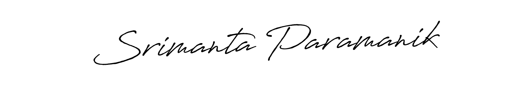 Also You can easily find your signature by using the search form. We will create Srimanta Paramanik name handwritten signature images for you free of cost using Antro_Vectra_Bolder sign style. Srimanta Paramanik signature style 7 images and pictures png