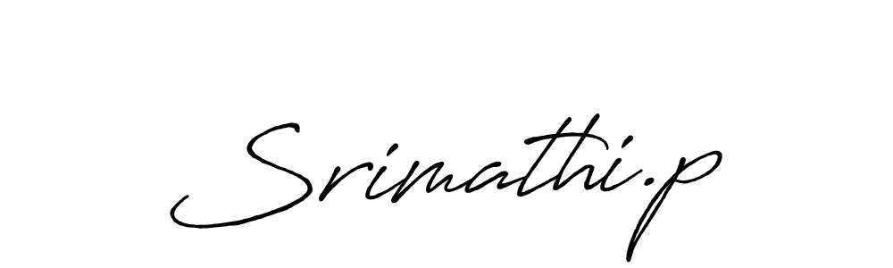 Make a beautiful signature design for name Srimathi.p. Use this online signature maker to create a handwritten signature for free. Srimathi.p signature style 7 images and pictures png