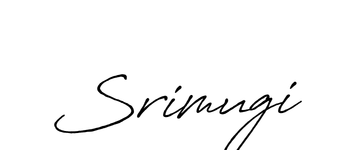 Create a beautiful signature design for name Srimugi. With this signature (Antro_Vectra_Bolder) fonts, you can make a handwritten signature for free. Srimugi signature style 7 images and pictures png