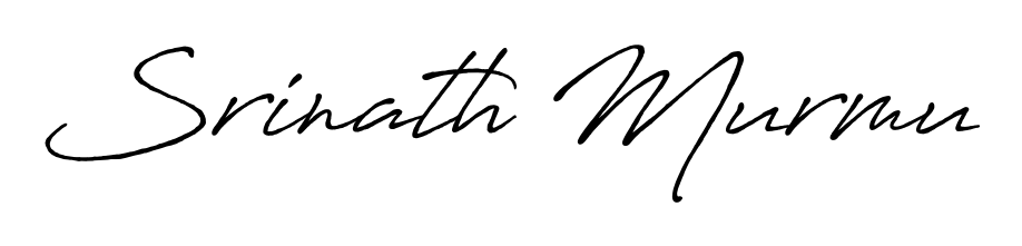 Srinath Murmu stylish signature style. Best Handwritten Sign (Antro_Vectra_Bolder) for my name. Handwritten Signature Collection Ideas for my name Srinath Murmu. Srinath Murmu signature style 7 images and pictures png