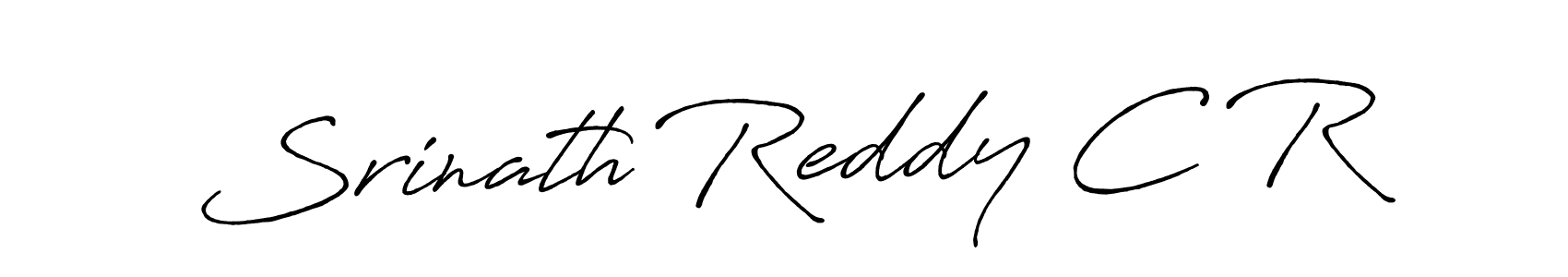 Here are the top 10 professional signature styles for the name Srinath Reddy C R. These are the best autograph styles you can use for your name. Srinath Reddy C R signature style 7 images and pictures png