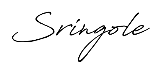 Create your official email sign-off with Sringole name in Antro_Vectra_Bolder style. Crisp, clean, and perfectly legible across all screens. Sringole signature style 7 images and pictures png