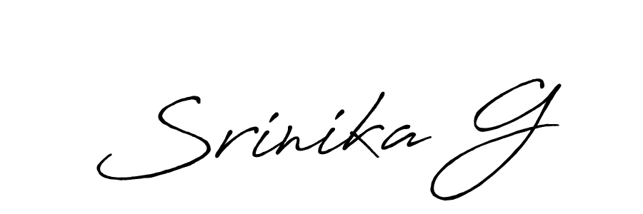 See photos of Srinika G official signature by Spectra . Check more albums & portfolios. Read reviews & check more about Antro_Vectra_Bolder font. Srinika G signature style 7 images and pictures png