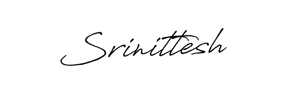 Similarly Antro_Vectra_Bolder is the best handwritten signature design. Signature creator online .You can use it as an online autograph creator for name Srinittesh. Srinittesh signature style 7 images and pictures png