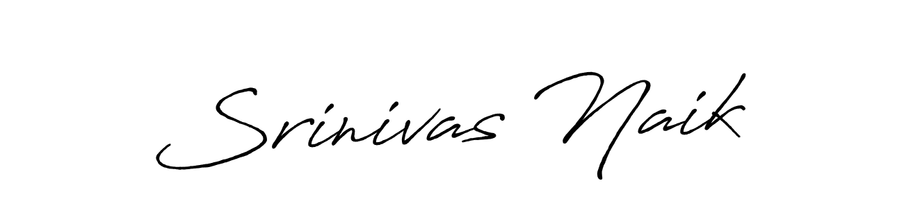 Also we have Srinivas Naik name is the best signature style. Create professional handwritten signature collection using Antro_Vectra_Bolder autograph style. Srinivas Naik signature style 7 images and pictures png