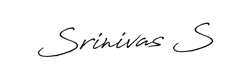 Make a beautiful signature design for name Srinivas S. Use this online signature maker to create a handwritten signature for free. Srinivas S signature style 7 images and pictures png