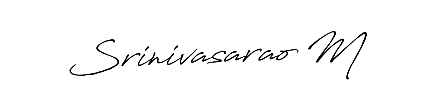 Also You can easily find your signature by using the search form. We will create Srinivasarao M name handwritten signature images for you free of cost using Antro_Vectra_Bolder sign style. Srinivasarao M signature style 7 images and pictures png