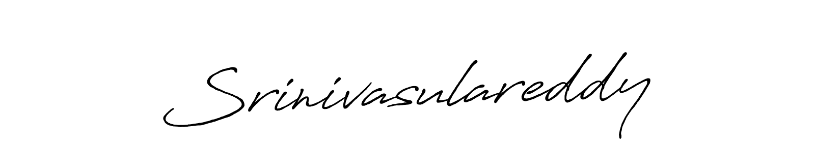 How to make Srinivasulareddy signature? Antro_Vectra_Bolder is a professional autograph style. Create handwritten signature for Srinivasulareddy name. Srinivasulareddy signature style 7 images and pictures png