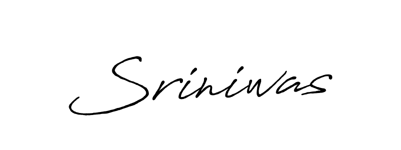 Sriniwas stylish signature style. Best Handwritten Sign (Antro_Vectra_Bolder) for my name. Handwritten Signature Collection Ideas for my name Sriniwas. Sriniwas signature style 7 images and pictures png