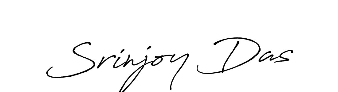 Also You can easily find your signature by using the search form. We will create Srinjoy Das name handwritten signature images for you free of cost using Antro_Vectra_Bolder sign style. Srinjoy Das signature style 7 images and pictures png