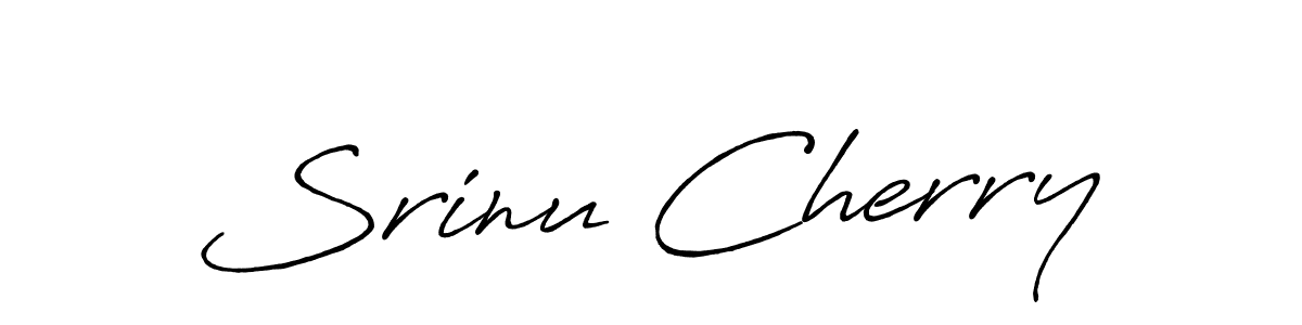 Once you've used our free online signature maker to create your best signature Antro_Vectra_Bolder style, it's time to enjoy all of the benefits that Srinu Cherry name signing documents. Srinu Cherry signature style 7 images and pictures png