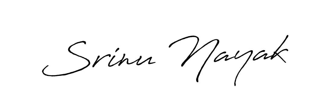 Also we have Srinu Nayak name is the best signature style. Create professional handwritten signature collection using Antro_Vectra_Bolder autograph style. Srinu Nayak signature style 7 images and pictures png
