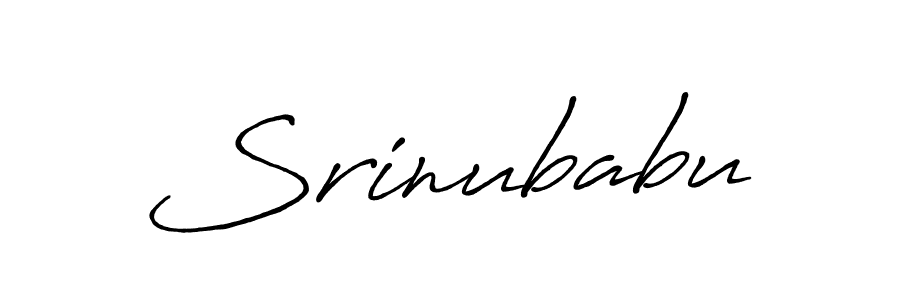 Antro_Vectra_Bolder is a professional signature style that is perfect for those who want to add a touch of class to their signature. It is also a great choice for those who want to make their signature more unique. Get Srinubabu name to fancy signature for free. Srinubabu signature style 7 images and pictures png