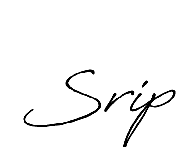 You should practise on your own different ways (Antro_Vectra_Bolder) to write your name (Srip) in signature. don't let someone else do it for you. Srip signature style 7 images and pictures png