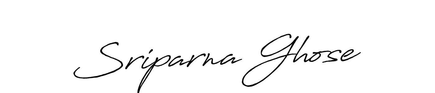 It looks lik you need a new signature style for name Sriparna Ghose. Design unique handwritten (Antro_Vectra_Bolder) signature with our free signature maker in just a few clicks. Sriparna Ghose signature style 7 images and pictures png