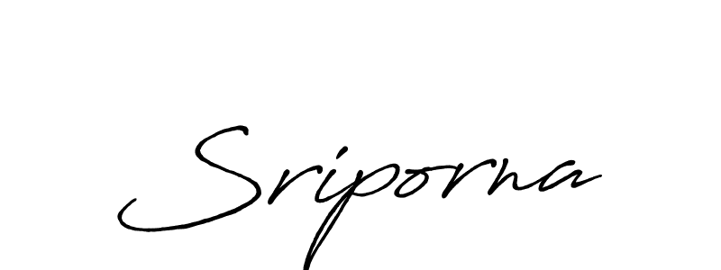 It looks lik you need a new signature style for name Sriporna. Design unique handwritten (Antro_Vectra_Bolder) signature with our free signature maker in just a few clicks. Sriporna signature style 7 images and pictures png