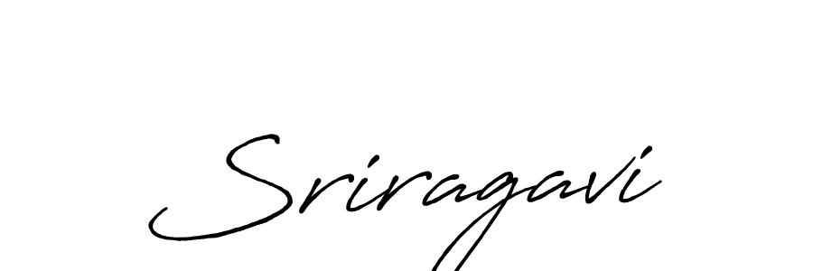 Use a signature maker to create a handwritten signature online. With this signature software, you can design (Antro_Vectra_Bolder) your own signature for name Sriragavi. Sriragavi signature style 7 images and pictures png