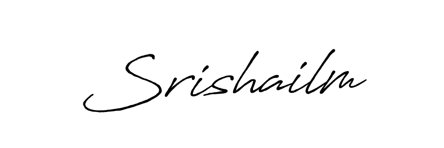 Make a beautiful signature design for name Srishailm. Use this online signature maker to create a handwritten signature for free. Srishailm signature style 7 images and pictures png