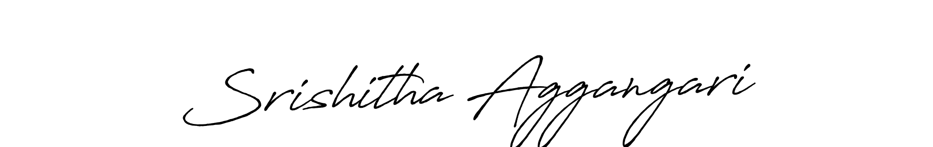 Once you've used our free online signature maker to create your best signature Antro_Vectra_Bolder style, it's time to enjoy all of the benefits that Srishitha Aggangari name signing documents. Srishitha Aggangari signature style 7 images and pictures png
