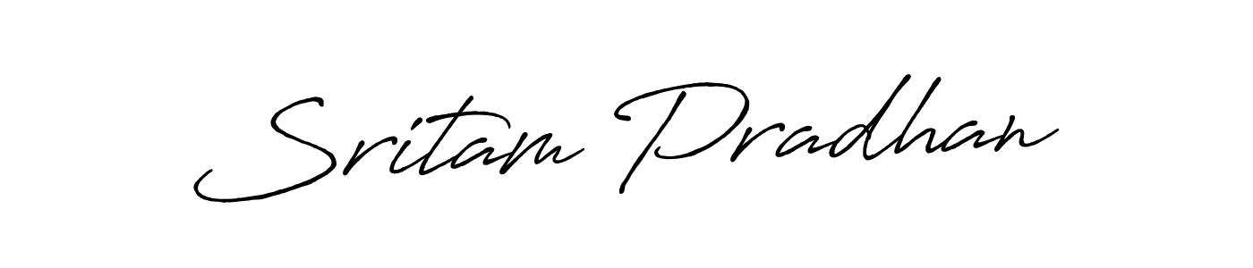 How to make Sritam Pradhan signature? Antro_Vectra_Bolder is a professional autograph style. Create handwritten signature for Sritam Pradhan name. Sritam Pradhan signature style 7 images and pictures png