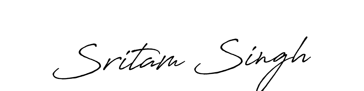 You should practise on your own different ways (Antro_Vectra_Bolder) to write your name (Sritam Singh) in signature. don't let someone else do it for you. Sritam Singh signature style 7 images and pictures png