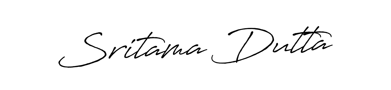 Antro_Vectra_Bolder is a professional signature style that is perfect for those who want to add a touch of class to their signature. It is also a great choice for those who want to make their signature more unique. Get Sritama Dutta name to fancy signature for free. Sritama Dutta signature style 7 images and pictures png