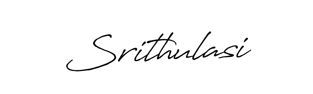 How to make Srithulasi signature? Antro_Vectra_Bolder is a professional autograph style. Create handwritten signature for Srithulasi name. Srithulasi signature style 7 images and pictures png