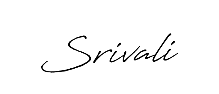 Make a short Srivali signature style. Manage your documents anywhere anytime using Antro_Vectra_Bolder. Create and add eSignatures, submit forms, share and send files easily. Srivali signature style 7 images and pictures png