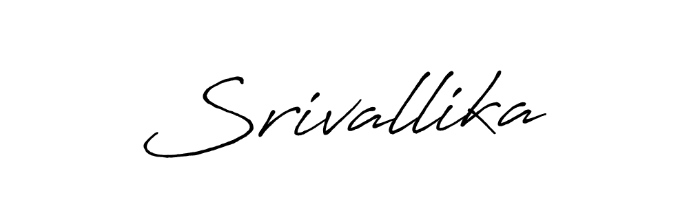 Make a short Srivallika signature style. Manage your documents anywhere anytime using Antro_Vectra_Bolder. Create and add eSignatures, submit forms, share and send files easily. Srivallika signature style 7 images and pictures png