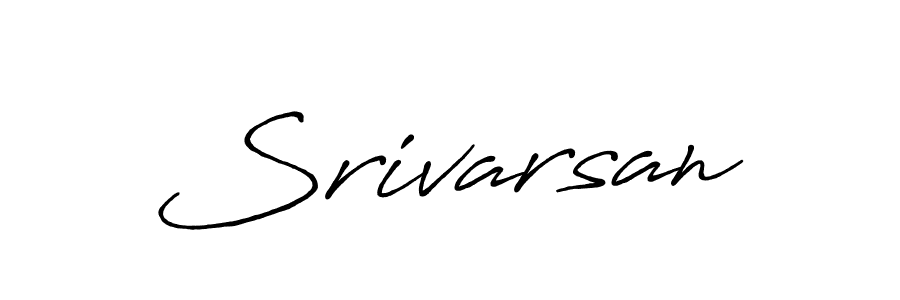 Design your own signature with our free online signature maker. With this signature software, you can create a handwritten (Antro_Vectra_Bolder) signature for name Srivarsan. Srivarsan signature style 7 images and pictures png