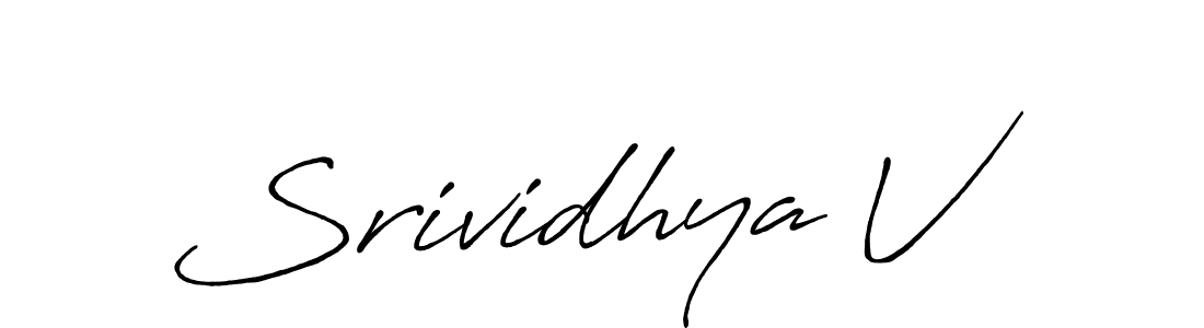 This is the best signature style for the Srividhya V name. Also you like these signature font (Antro_Vectra_Bolder). Mix name signature. Srividhya V signature style 7 images and pictures png