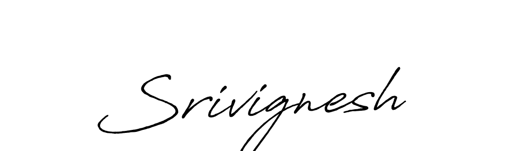 How to make Srivignesh signature? Antro_Vectra_Bolder is a professional autograph style. Create handwritten signature for Srivignesh name. Srivignesh signature style 7 images and pictures png