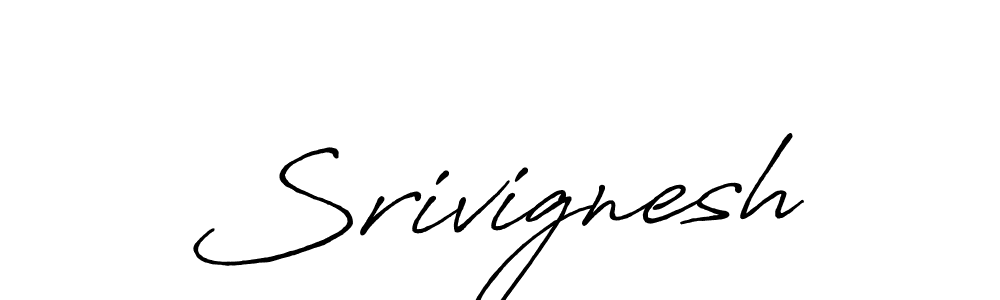 Make a beautiful signature design for name Srivignesh. Use this online signature maker to create a handwritten signature for free. Srivignesh signature style 7 images and pictures png