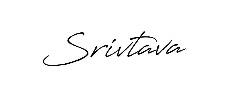 The best way (Antro_Vectra_Bolder) to make a short signature is to pick only two or three words in your name. The name Srivtava include a total of six letters. For converting this name. Srivtava signature style 7 images and pictures png