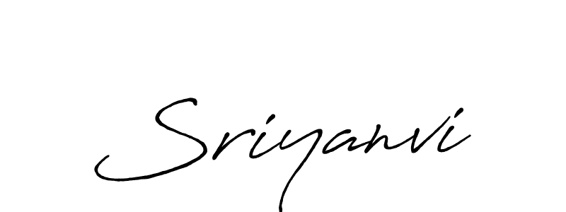 You should practise on your own different ways (Antro_Vectra_Bolder) to write your name (Sriyanvi) in signature. don't let someone else do it for you. Sriyanvi signature style 7 images and pictures png