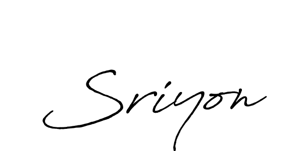 Also You can easily find your signature by using the search form. We will create Sriyon name handwritten signature images for you free of cost using Antro_Vectra_Bolder sign style. Sriyon signature style 7 images and pictures png