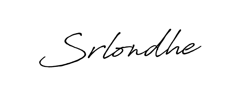 Also You can easily find your signature by using the search form. We will create Srlondhe name handwritten signature images for you free of cost using Antro_Vectra_Bolder sign style. Srlondhe signature style 7 images and pictures png